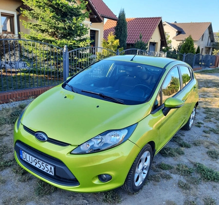 Ford Fiesta cena 25900 przebieg: 59000, rok produkcji 2012 z Ścinawa małe 211